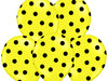 Punkte gelb/schwarz (50 Stück)